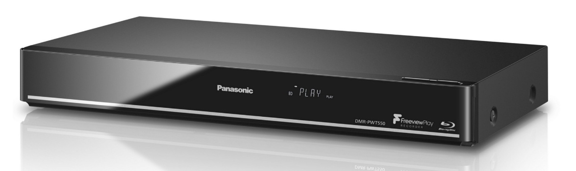 PANASONIC DMR-PWT550 Smart 3D Blu-ray player Freeview Play Recorder 500GB HDD